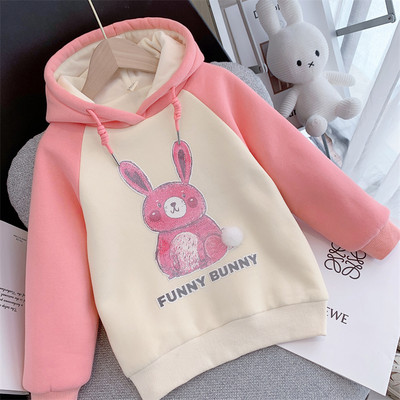 Lihtne laste kapuutsiga pluus tüdrukutele