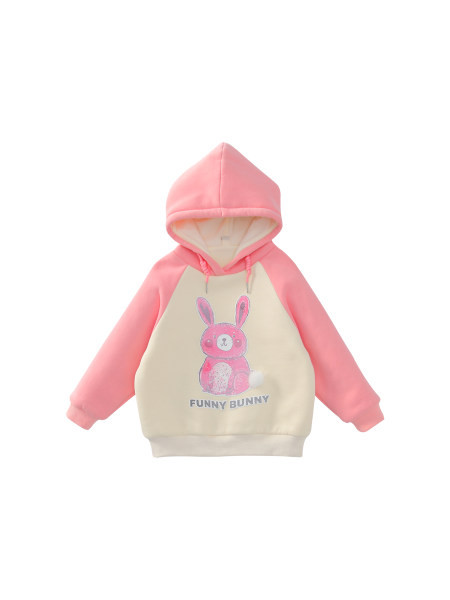 Lihtne laste kapuutsiga pluus tüdrukutele