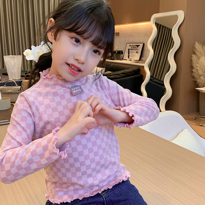 Παιδική casual μπλούζα για κορίτσια με λογότυπο και επιγραφή