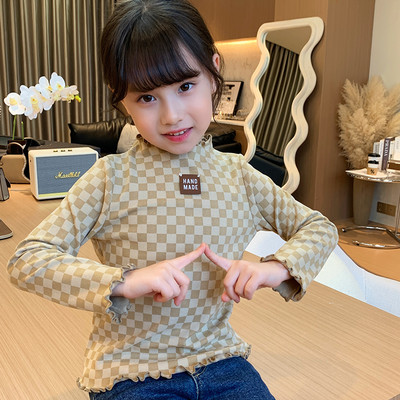 Παιδική casual μπλούζα για κορίτσια με λογότυπο και επιγραφή