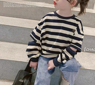 Παιδική casual στρογγυλή μπλούζα