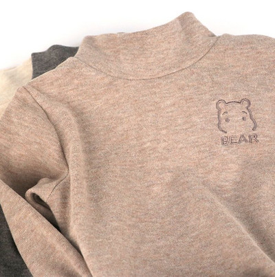 Παιδική μπλούζα για κορίτσια με γιακά πόλο και κέντημα