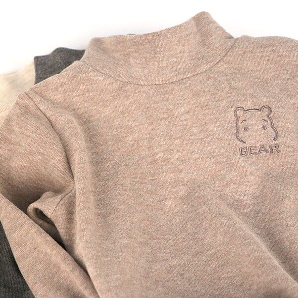 Παιδική μπλούζα για κορίτσια με γιακά πόλο και κέντημα