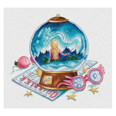 Stebuklingi krištolinio rutulio raštai Suskaičiuoti kryžminio dygsnio 11CT 14CT 18CT 16CT „pasidaryk pats“ kiniškų siuvinėjimo kryželiu rinkiniai Siuvinėjimo rankdarbių rinkiniai