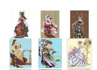 Fairy angel 3 μοτίβα Counted Cross Stitch 14CT DIY χονδρική Κιτ Κινέζικη Σταυροβελονιά Σετ κεντήματα κεντήματος