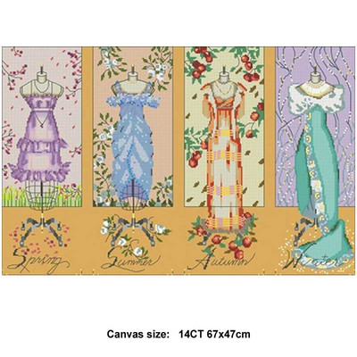 Fairy angel 3 μοτίβα Counted Cross Stitch 14CT DIY χονδρική Κιτ Κινέζικη Σταυροβελονιά Σετ κεντήματα κεντήματος
