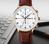 Naiste käekell - nahkrihmaga