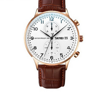 Naiste käekell - nahkrihmaga