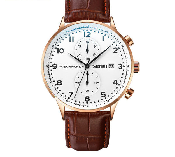 Naiste käekell - nahkrihmaga