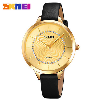 Γυναικείο ρολόι με στρογγυλό σχήμα - πολλά χρώματα