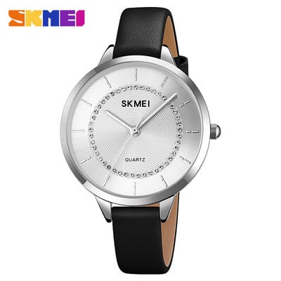 Γυναικείο ρολόι με στρογγυλό σχήμα - πολλά χρώματα