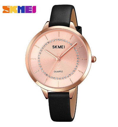 Γυναικείο ρολόι με στρογγυλό σχήμα - πολλά χρώματα