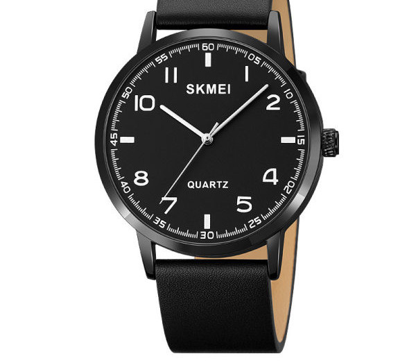 Ceas modern de dama - cu curea din piele