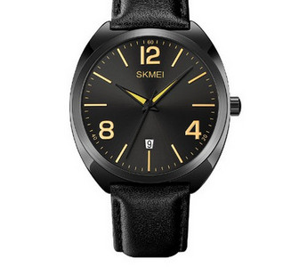 Praegune naiste käekell - musta värvi