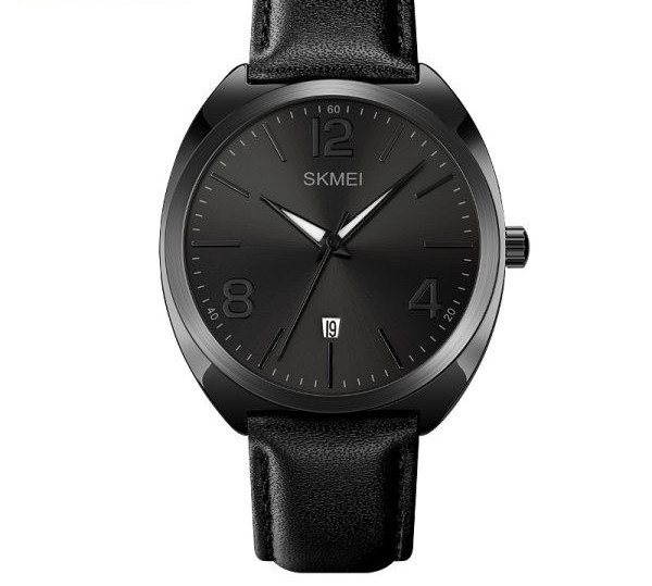 Praegune naiste käekell - musta värvi