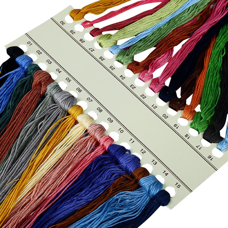 Flower Cottage Counted Cross Stitch Kit Unprinted Canvas Embroidery Complete Set 11 14CT Diy Needlework Package Διακόσμηση σπιτιού