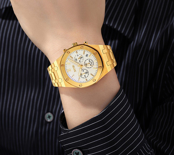 Ceas casual de dama in trei culori