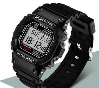 Γυναικείο αδιάβροχο ρολόι σε μαύρο χρώμα