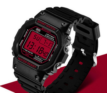 Γυναικείο αδιάβροχο ρολόι σε μαύρο χρώμα