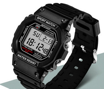 Γυναικείο αδιάβροχο ρολόι σε μαύρο χρώμα