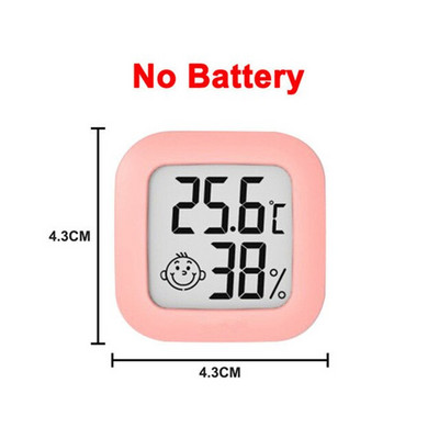 Μίνι LCD ψηφιακό θερμόμετρο εξωτερικού χώρου Εσωτερικός αισθητήρας περιβαλλοντικής θερμοκρασίας Μετρητής υγρόμετρο υγρόμετρο για δωμάτιο σπιτιού