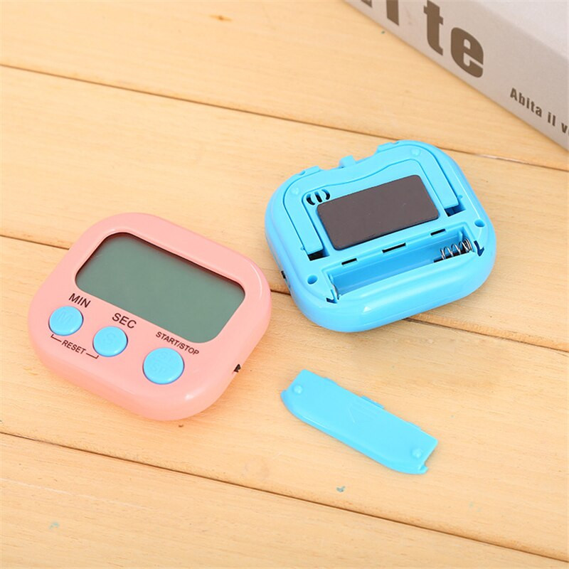 Μαγνητικό χρονόμετρο με χρονόμετρο αντίστροφης μέτρησης κουζίνας LCD με μαγνητική βάση Πρακτικό μαγείρεμα Εργαλεία υπενθύμισης αθλητικού ξυπνητηριού ψησίματος
