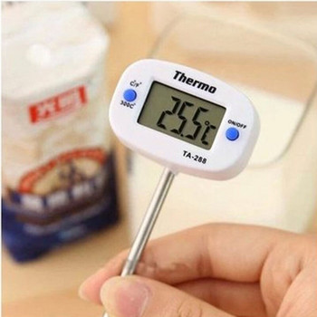 TA-288 Кухненски термометър без контакт Мигновен цифров LCD термометър за готвене на сонда за храна, барбекю, месо, шоколад