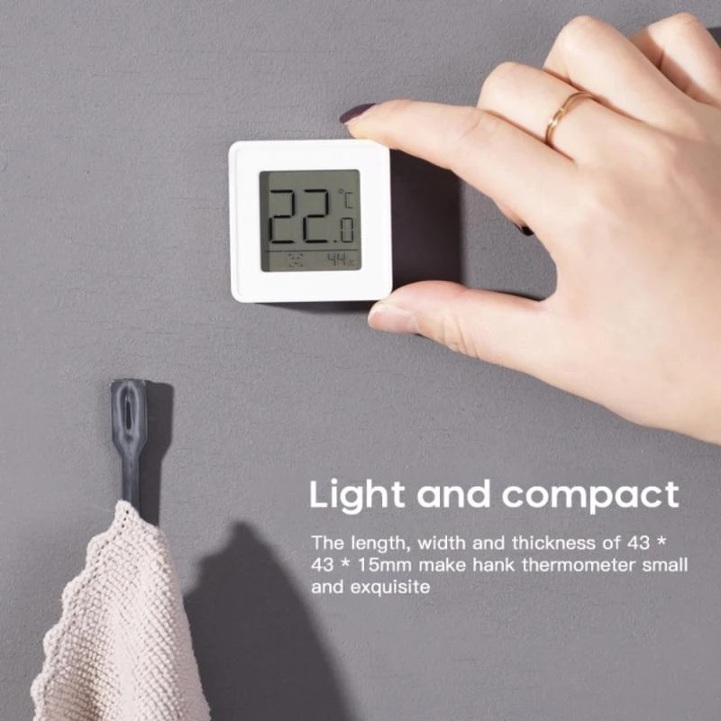 Termo-higrometru Camera bebelușului de uz casnic Termometru montat pe perete de interior Higrometru Contor de temperatură a camerei Decor uscat pentru casă