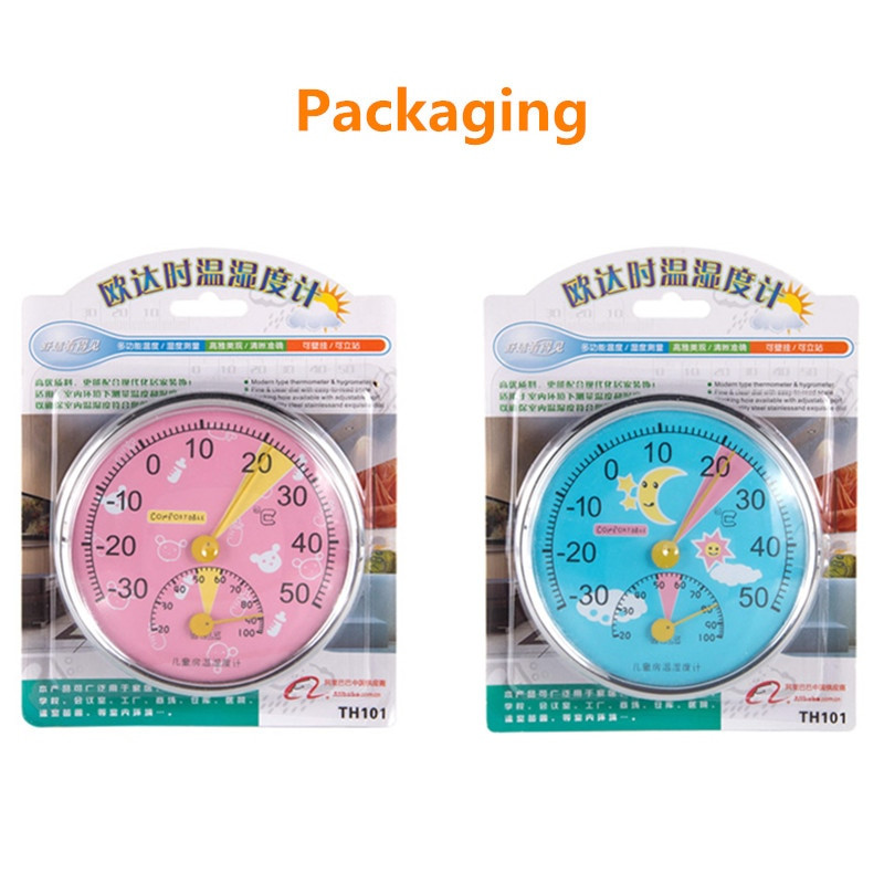 8 ειδών Επιτοίχιο Θερμόμετρο Εσωτερικού εξωτερικού χώρου Υγρόμετρο Παραθύρου Δωματίου Μηχανικά Θερμόμετρα Περιβαλλοντικό Βαρόμετρο Οικιακής Χρήσης