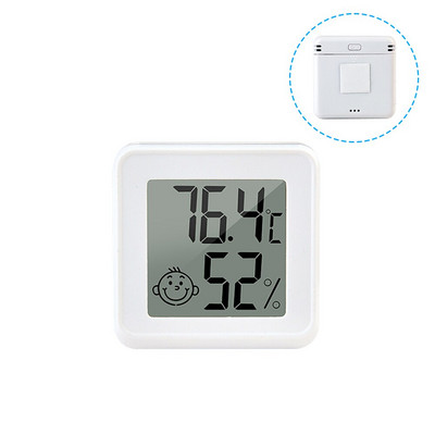 Έξυπνος μετρητής υγρασίας εσωτερικού χώρου Bluetooth Αισθητήρας θερμοκρασίας μεγάλης οθόνης LCD με έλεγχο εφαρμογής Μετεωρολογικός σταθμός για το σπίτι