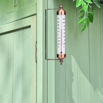 Θερμόμετρο τοίχου Θερμόμετρο εξωτερικού χώρου με περιστρεφόμενο βραχίονα Επιτοίχιο Θερμόμετρο εσωτερικής και εξωτερικής θερμοκρασίας για το σπίτι