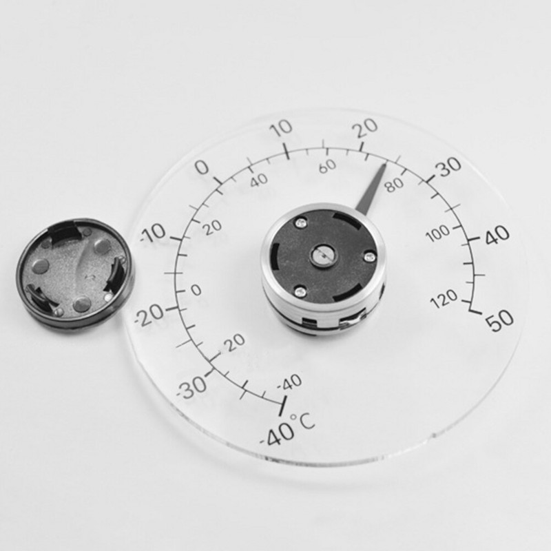Välisakna termomeetri temperatuurimõõtur veekindel aiakasvuhoone miniosuti temperatuurimõõtja läbipaistev