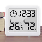 Monitor mjerača temperature i vlažnosti, elektronički digitalni termo-higrometar, jednostavan za korištenje, visoko precizni termo-higrometar