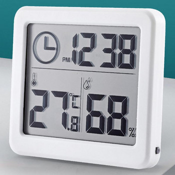 Монитор за измерване на температура и влажност Електронен цифров термохигрометър Лесен за използване Високопрецизен термохигрометър