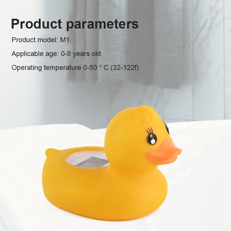 Beebivanni termomeeter ujuva pardi veekindel digitaalne termomeeter imiku väikelapse duši mänguasja vanni ohutustemperatuuri monitor