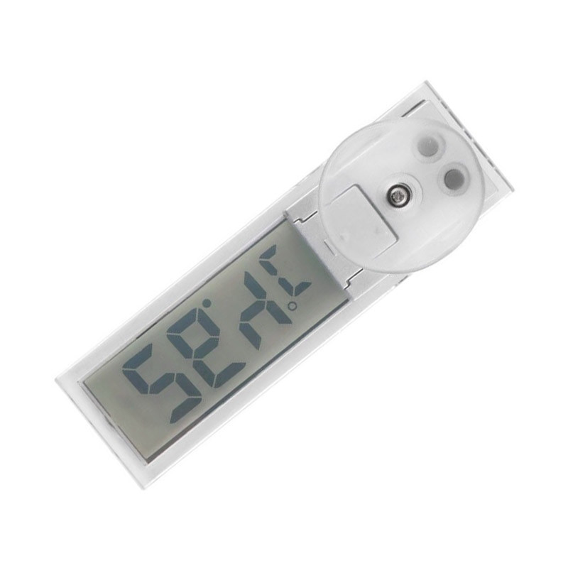 Automobilski termometar Osculum Tip Celsius Fahrenheit LCD Digitalni mjerač temperature Vakum za unutarnje vanjske kućne higrometre