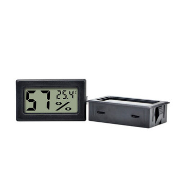 Μίνι ψηφιακός αισθητήρας θερμοκρασίας εσωτερικού χώρου LCD Υγρασόμετρο Θερμόμετρο Υγρόμετρο Ψυγείο Βολικό ψηφιακό θερμόμετρο