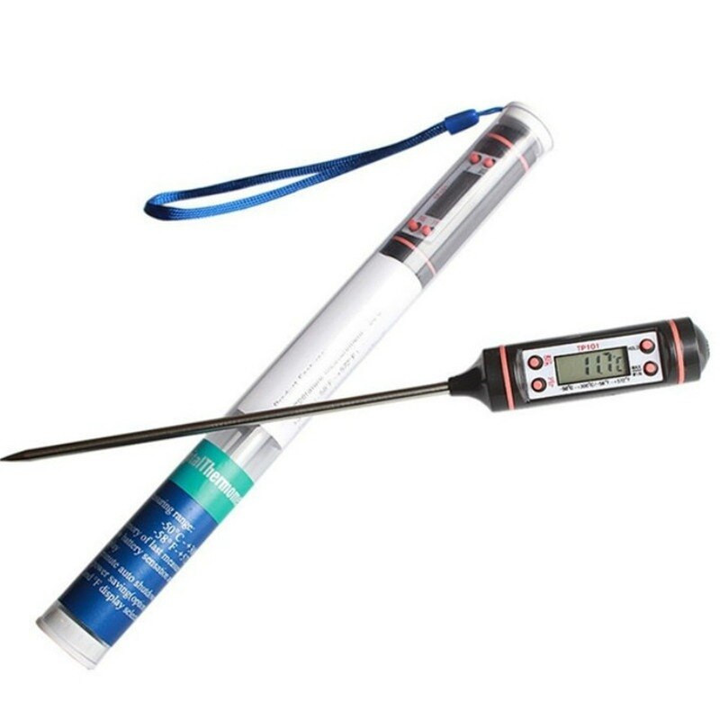 1 vnt Elektronische Digitale Voedsel Thermometer Voor Cake Candy Bak Bbq Voedsel Vlees Temperatuur Huishoudelijke termometrai