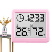 Termometru digital higrometru pentru acasă cu afișaj LCD mare Termometru Contor de umiditate Higrometru cu temperatură și umiditate