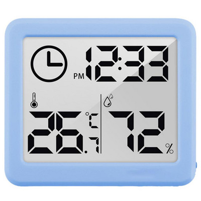 Termometru digital higrometru pentru acasă cu afișaj LCD mare Termometru Contor de umiditate Higrometru cu temperatură și umiditate
