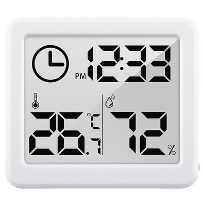 Termometru digital higrometru pentru acasă cu afișaj LCD mare Termometru Contor de umiditate Higrometru cu temperatură și umiditate