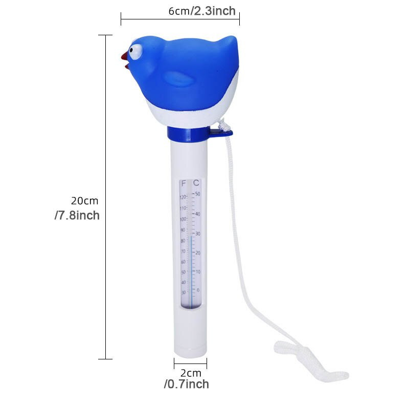 Cute Cartoon Floating Pool Thermometer Multifunction Measure Tool κατάλληλο για εξωτερικές εσωτερικές πισίνες TN88