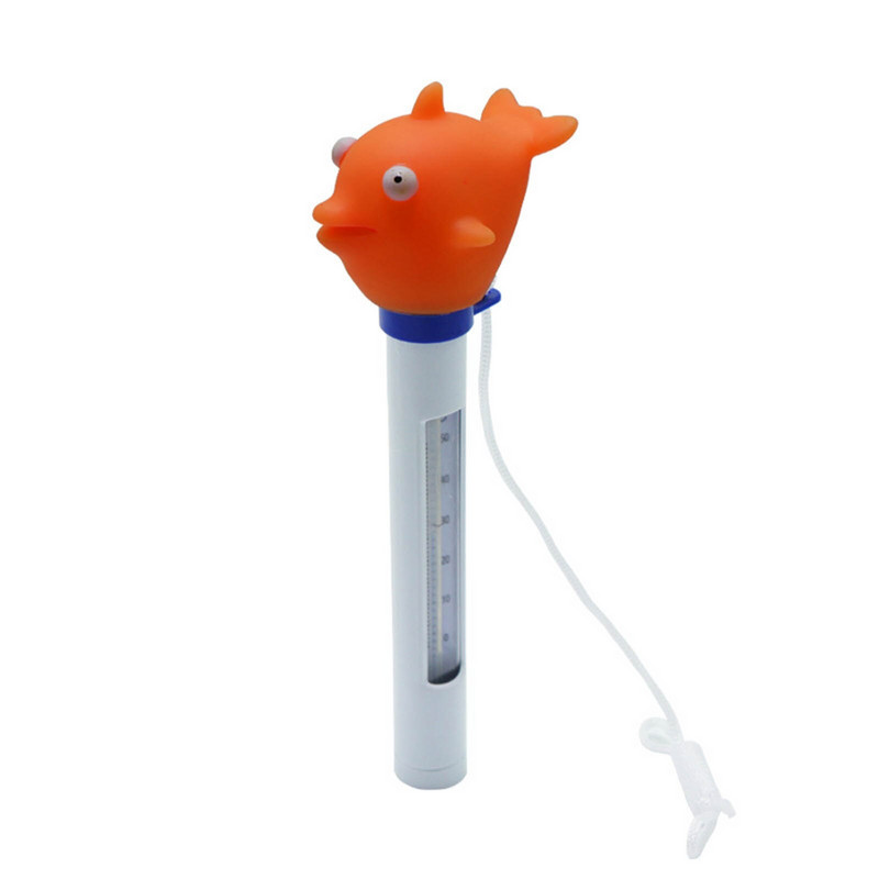 Cute Cartoon Floating Pool Thermometer Multifunction Measure Tool κατάλληλο για εξωτερικές εσωτερικές πισίνες TN88