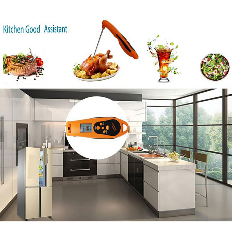 Νέο ασύρματο θερμόμετρο για μπριζόλες κρεάτων για μπάρμπεκιου φούρνου Καπνιστής Ψητοπωλείο Κουζίνα Θερμόμετρο Τροφίμων Αξεσουάρ μπάρμπεκιου