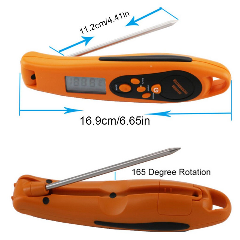 Νέο ασύρματο θερμόμετρο για μπριζόλες κρεάτων για μπάρμπεκιου φούρνου Καπνιστής Ψητοπωλείο Κουζίνα Θερμόμετρο Τροφίμων Αξεσουάρ μπάρμπεκιου