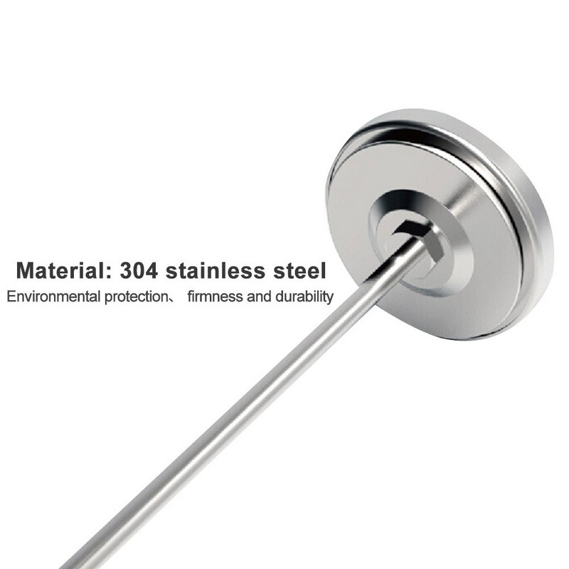 Φορητό θερμόμετρο κομποστοποίησης ανιχνευτής εργαλείων μέτρησης Backyard Φυσική ευανάγνωστη οθόνη καντράν από ανοξείδωτο χάλυβα Χώμα κήπου