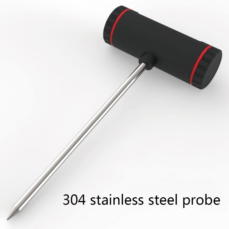Digitaalne lihatoidu termomeetri kiirloetav läbipaistev ekraan õli vedeliku temperatuurianduri mõõturi tööriist koos sondi kattega