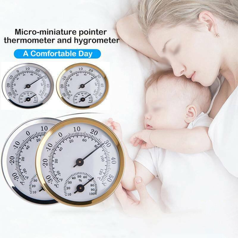 Vastupidav kvaliteetne uus praktiline seinale kinnitatav termomeeter analoogvidinad kasvuhoone ripp-aia köögitööriistad