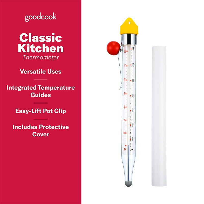 Najbolji stakleni termometar za kuhanje za vodu/kavu, mlijeko/ulje za prženje, termometar za prženje, termometar za žele/slatko/šećer/slatkiše 115