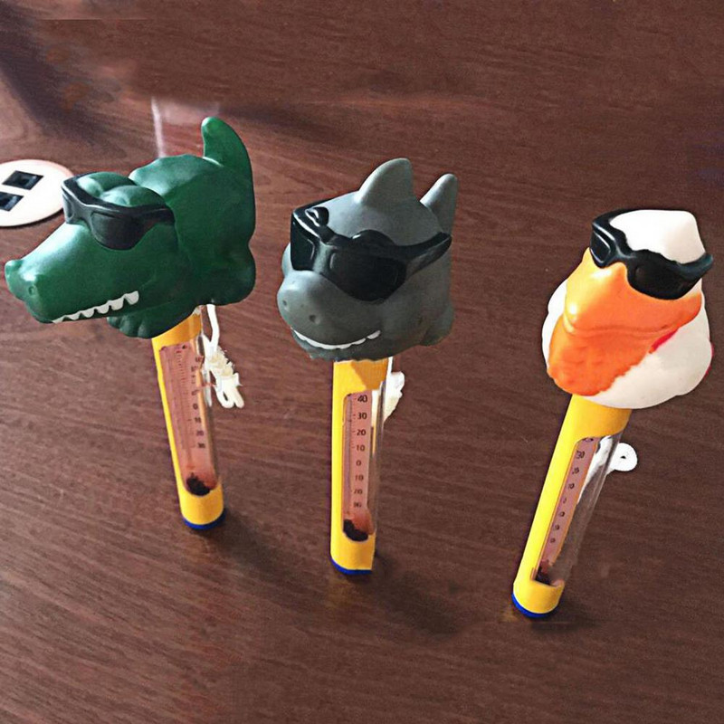 Μετρητής θερμοκρασίας νερού EVA θερμόμετρο πισίνας κρεμαστό σχοινί Πολυλειτουργικό φορητό πλωτό θερμόμετρο ανθεκτικό στη θραύση